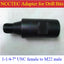Adapter Connector 1-1/4-7'' UNC Female to M22 Male for Diamond Drill Machine Which Has 1-1/4-7'' Male Thread Free Shipping
